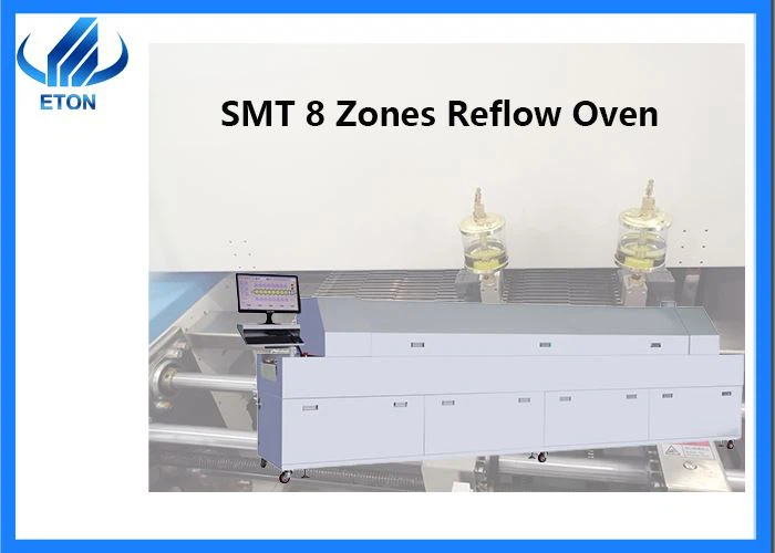 8 Zones Full Automatic SMT Reflow Oven in LED